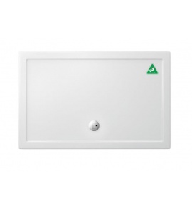 Britton Zamori Brodzik prostokątny 140x90 Biały Z1178A