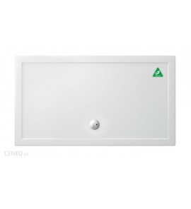 Britton Zamori Brodzik prostokątny 160x90 Biały Z1232A
