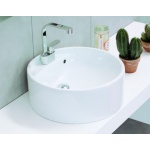 Flaminia Twin Set Umywalka stawiana na blat Ø 52 cm Biały 5050/A