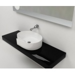  Flaminia Roll Umywalka stawiana na blat 56x42 cm platyna RL56LPLA