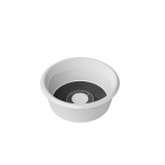 Olympia Ceramica Vinyl Umywalka Ø40 biały połysk VYN4640001