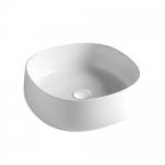      Olympia Ceramica Paddle Umywalka 42x42 biały połysk PAD4B42001 WIETRZENIE MAGAZYNÓW!!