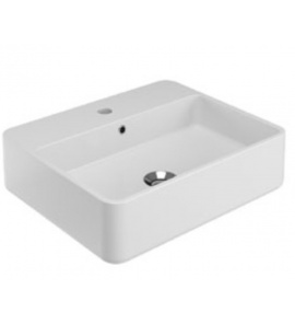      Olympia Ceramica Tratto Umywalka 50x41 biały połysk TRA4150101 WIETRZENIE MAGAZYNÓW!!