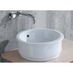  Olympia Ceramica Tris Umywalka Ø42 biały połysk LIL4242001