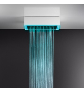 Gessi Afilo System prysznicowy podtynkowy 300x500 mm Biały 57403.279 / 57403279
