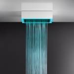 Gessi Afilo System prysznicowy podtynkowy 300x500 mm Biały 57403.279 / 57403279