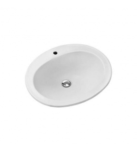 Olympia Ceramica Export Umywalka wpuszczana w blat 58x49 cm biały połysk LIL4658101