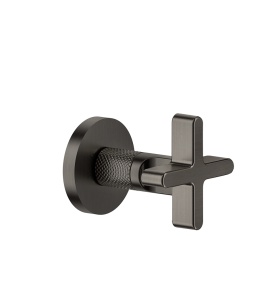 Gessi Inciso Zawór odcinający termostatyczny Black Metal Brushed PVD 58363.707