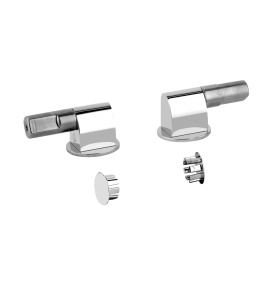 Gessi Zawiasy do deski sedesowej Chrom 37584.031