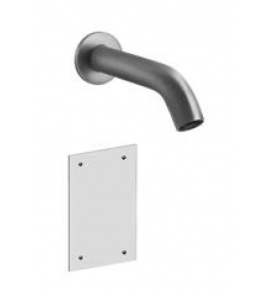 Gessi FLESSA Mieszacz ścienny elektroniczny element zewnętrzny steel brushed 54015.239