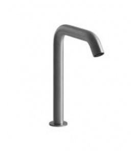 Gessi Flessa Elektroniczna bateria umywalkowa jednootworowa steel brushed 54080.239