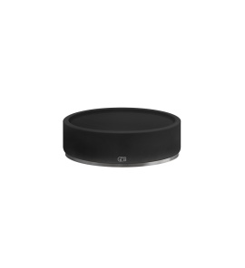 Gessi 316 Mydelniczka wolnostojąca czarna z podstawą steel brushed 54726.239