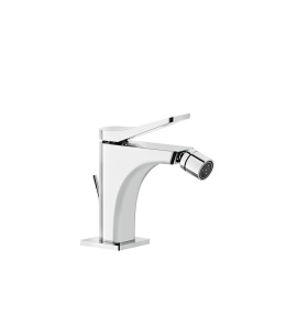 Gessi Rilievo Bateria bidetowa jednootworowa z korkiem chrom 59007.031