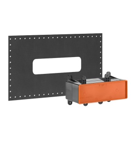Gessi RILIEVO Bateria umywalkowa element podtynkowy chrom 44697.031