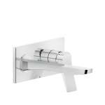 Gessi Rilievo Bateria umywalkowa ścienna element zewnętrzny chrom 59089.031