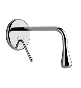 Gessi Goccia Bateria umywalkowa ścienna element zewnętrzny chrom 33684.031
