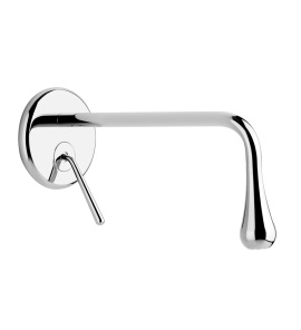 Gessi Goccia Bateria umywalkowa ścienna element zewnętrzny chrom 33690.031