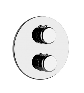 Gessi Goccia Bateria prysznicowa termostatyczna podtynkowa element zewnętrzny chrom 33846.031