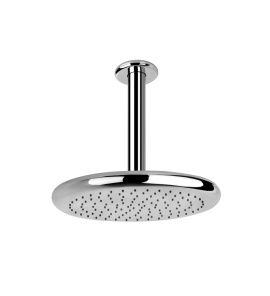 Gessi Goccia Deszczownica okrągła 33,4 cm z ramieniem sufitowym chrom 33766.031