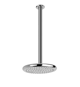 Gessi Goccia Deszczownica okrągła 33,4 cm z ramieniem sufitowym chrom 33768.031