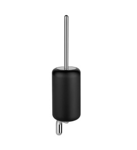 Gessi Goccia Szczotka do WC ścienna (czarna) chrom 38020.031