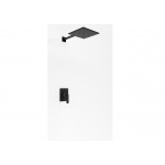 Kohlman Experience Black Zestaw prysznicowy podtynkowy Czarny QW220EBQ25