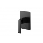 Kohlman Experience Black Zestaw prysznicowy podtynkowy Czarny QW220EBQ25