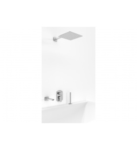 Kohlman Foxal Zestaw wannowo-natryskowy podtynkowy Chrom QW211FQ20-009