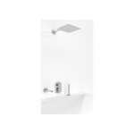 Kohlman Foxal Zestaw wannowo-natryskowy podtynkowy Chrom QW211FQ40-009