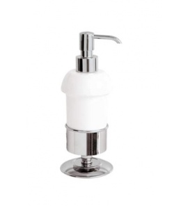 Gentry Home Kent Dozownik mydła w płynie stojący Chrom 10527