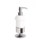 Gentry Home Kent Dozownik mydła w płynie stojący Chrom 10527