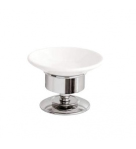Gentry Home Kent Mydelniczka ceramiczna stojąca Chrom 10520