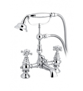 Gentry Home Antique Bateria wannowa sztorcowa ze słuchawką prysznicową Chrom 8264