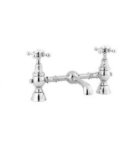 Gentry Home Mayfair bateria umywalkowa 2-otworowa rozstaw 20 cm Chrom 8047
