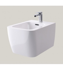 Hidra Faster Kiub Bidet ścienny Biały KIW14.001