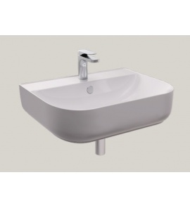 Hidra Gio Evolution Umywalka stawiana na blat/ścienna 60x49 cm Biały G15E.001