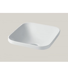 Hidra Gio Evolution Umywalka prostokątna stawiana na blat 43x37 cm Biały G143.001