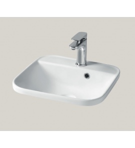 Hidra Gio Evolution Umywalka kwadratowa wpuszczana w blat 40x40 cm Biały G243.001