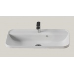   Hidra Gio Evolution Umywalka prostokątna wpuszcza w blat 80x40 cm Biały G280.001 W MAGAZYNIE!!