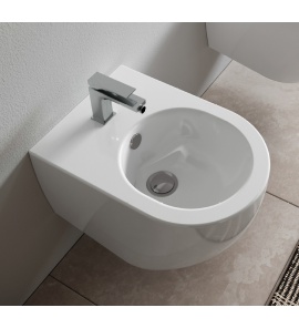      Hidra Tour Bidet ścienny Biały TUW24.001