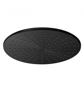 Vado Individual Deszczownica okrągła, śr. 30 cm Czarny szczotkowany IND-RO/30-BLK