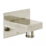 Vado Individual Przyłącze kątowe węża prysznicowego Nikiel szczotkowany IND-OUTLET/SQ-BRN