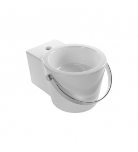 Scarabeo Bucket Umywalka Ø30 biały 8802