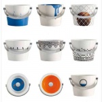 Scarabeo Bucket Umywalka Ø40,5 biały 8803BS