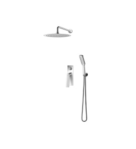 Vedo Desso System natryskowy podtynkowy III z deszczownicą 20 cm Chrom VBD4223/20