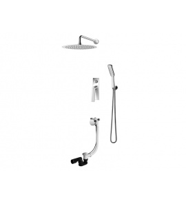 Vedo Desso System wannowo-natryskowy podtynkowy II z deszczownicą 25 cm Chrom VBD4232/25