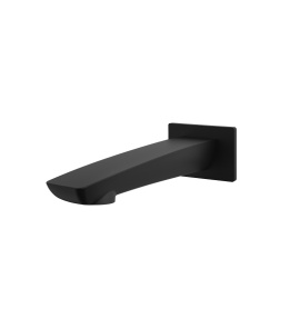 Vedo Desso Wylewka wannowa ścienna 15,5 cm Czarny Matowy VBD4033SCZ