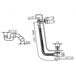 Vedo Sette Nero System wannowo-natryskowy podtynkowy II Czarny Matowy VBS7231CZ/25