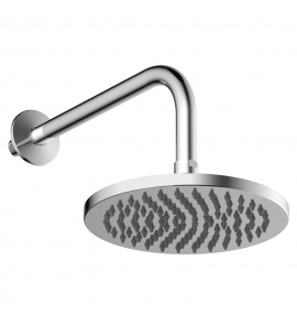 Britton Hoxton Deszczownica 20 cm z ramieniem ściennym Chrom HOX.012CP
