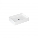 Britton Shoreditch Umywalka nablatowa 52,5x39,3 cm Biały SHR.021